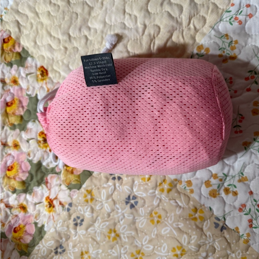 Pink Mesh scarf for Moms and Kids